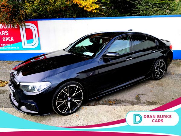BMW 5-Series Saloon, Diesel, 2018, Black