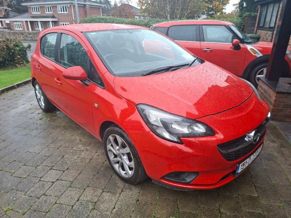 Opel Corsa Hatchback, Petrol, 2015, Red