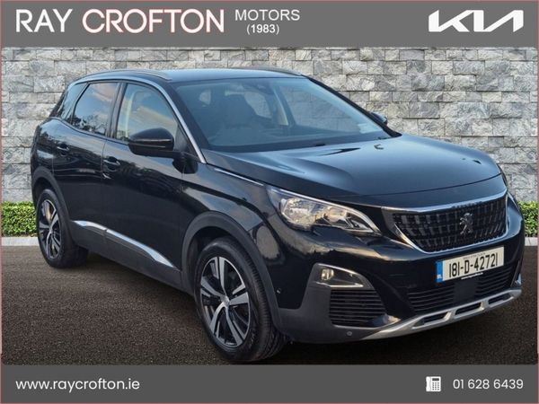 Peugeot 3008 MPV, Petrol, 2018, Black