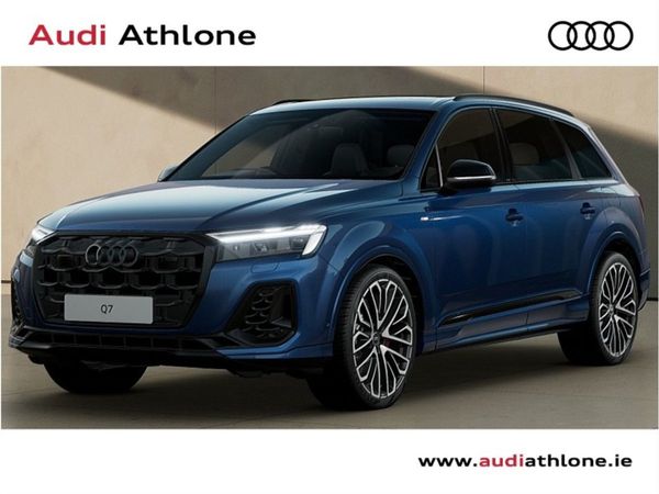 Audi Q7 SUV, Petrol Plug-in Hybrid, 2026, Ascari Blue Metallic