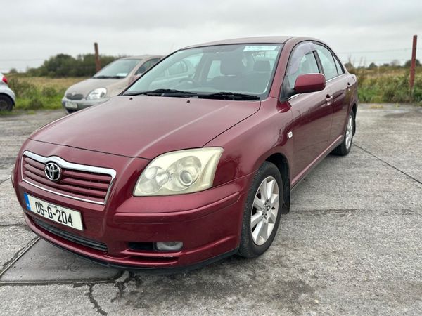 Toyota Avensis Saloon, Diesel, 2006, Red