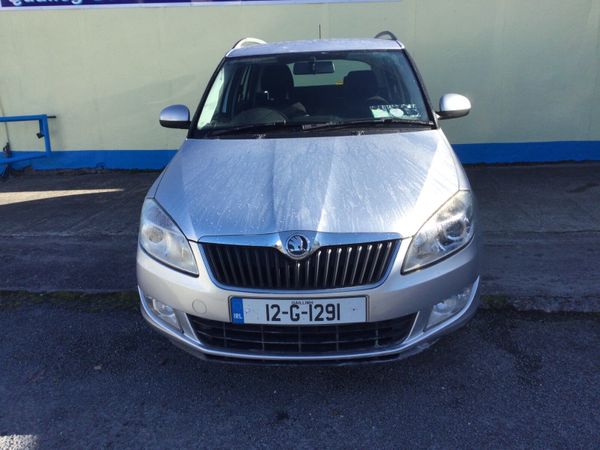 Skoda Fabia Estate/Jeep, Petrol, 2012, Silver