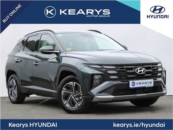 Hyundai Tucson SUV, Petrol Plug-in Hybrid, 2025, Green