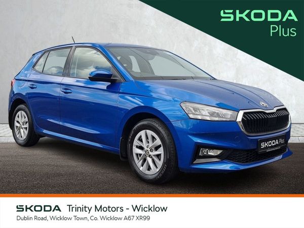 Skoda Fabia Hatchback, Petrol, 2022, Blue