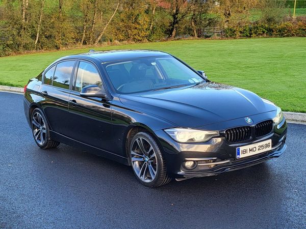 BMW 3-Series Saloon, Diesel, 2018, Black