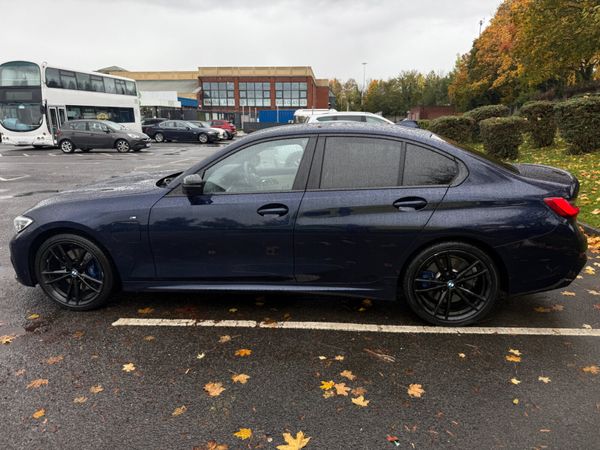 BMW 3-Series Saloon, Petrol Hybrid, 2020, Blue
