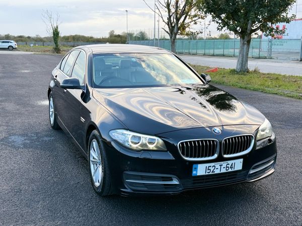 BMW 5-Series Saloon, Diesel, 2015, Black