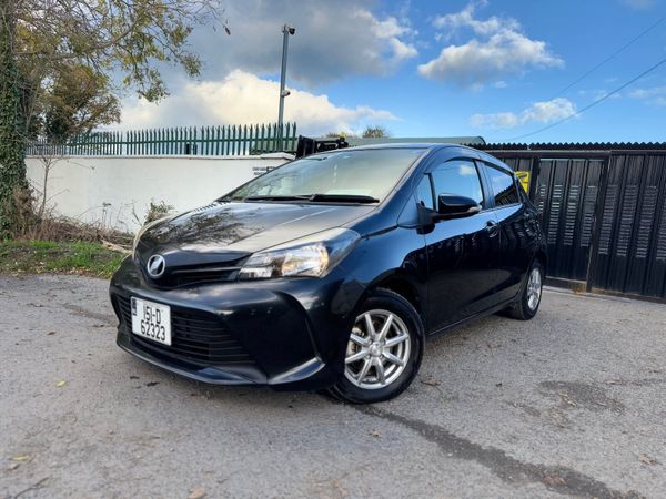 Toyota Vitz Hatchback, Petrol, 2015, Black