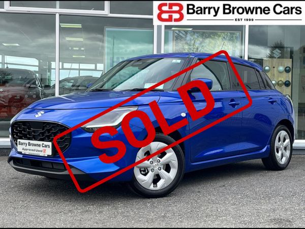 Suzuki Swift Hatchback, Petrol Hybrid, 2025, Blue
