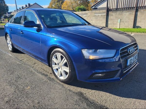 Audi A4 Saloon, Diesel, 2013, Blue