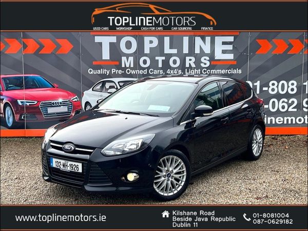 Ford Focus Hatchback, Petrol, 2013, Black