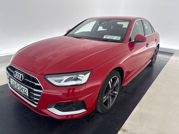 Audi A4 Saloon, Diesel, 2021, Red