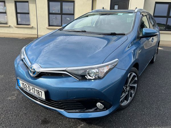 Toyota Auris Estate, Petrol Hybrid, 2015, Blue