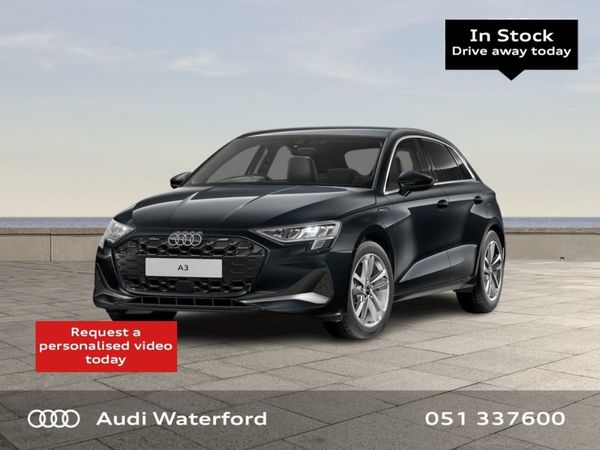 Audi A3 Hatchback, Petrol Plug-in Hybrid, 2026, Grey