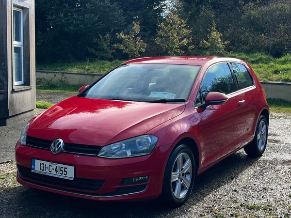 Volkswagen Golf Estate, Diesel, 2013, Red