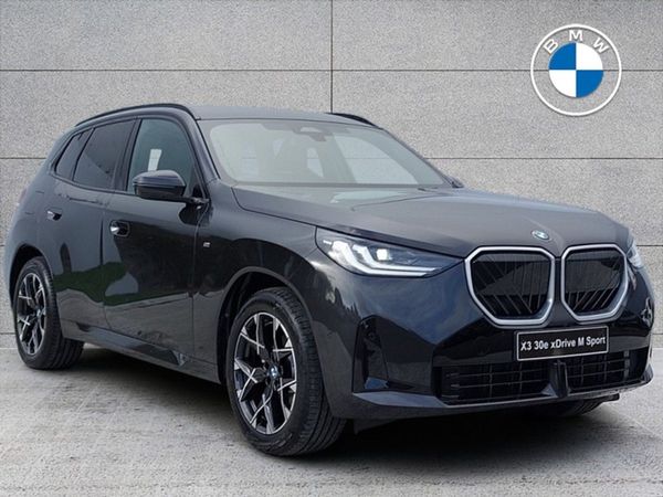 BMW X3 SUV, Petrol Plug-in Hybrid, 2026, Grey
