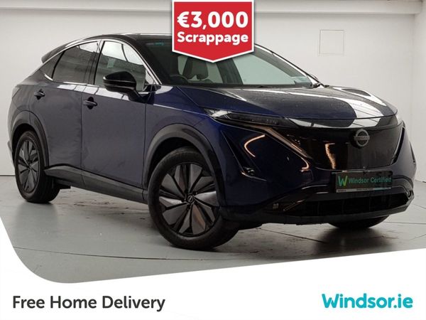 Nissan Ariya MPV, Electric, 2025, Blue