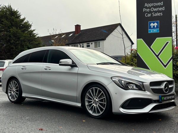 Mercedes-Benz CLA Estate, Petrol, 2018, Silver