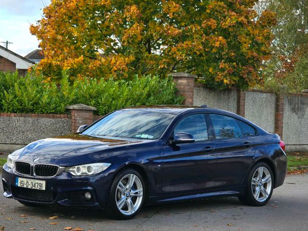 BMW 4-Series Saloon, Diesel, 2015, Blue