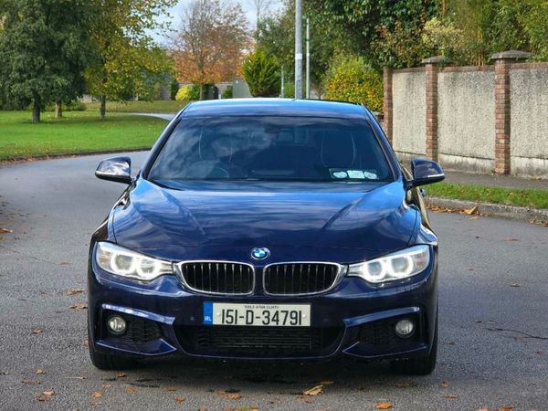 BMW 4-Series Saloon, Diesel, 2015, Blue