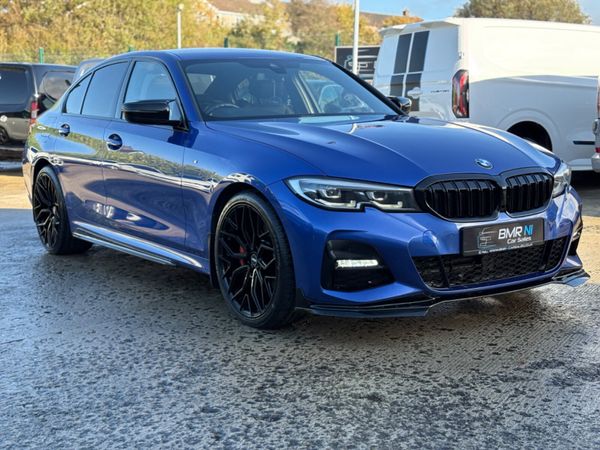 BMW 3-Series Saloon, Petrol Hybrid, 2019, Blue