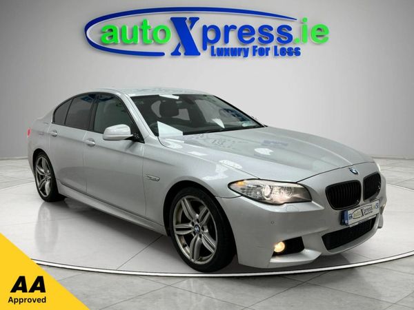 BMW 5-Series Saloon, Diesel, 2013, Silver