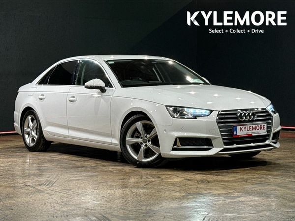 Audi A4 Saloon, Petrol, 2019, White