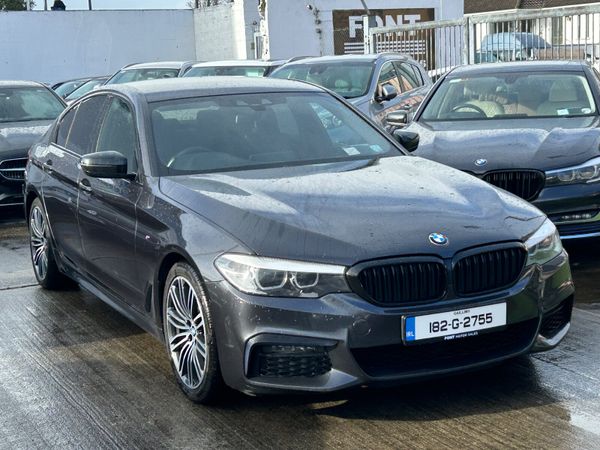 BMW 5-Series Saloon, Diesel, 2018, Grey