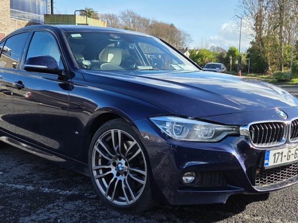 BMW 3-Series Saloon, Petrol Plug-in Hybrid, 2017, Blue