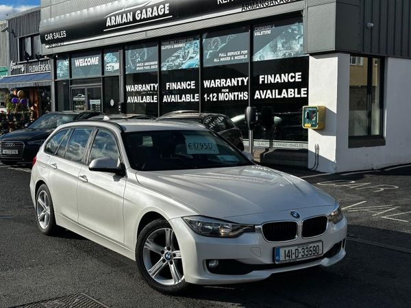BMW 3-Series Estate, Diesel, 2014, White