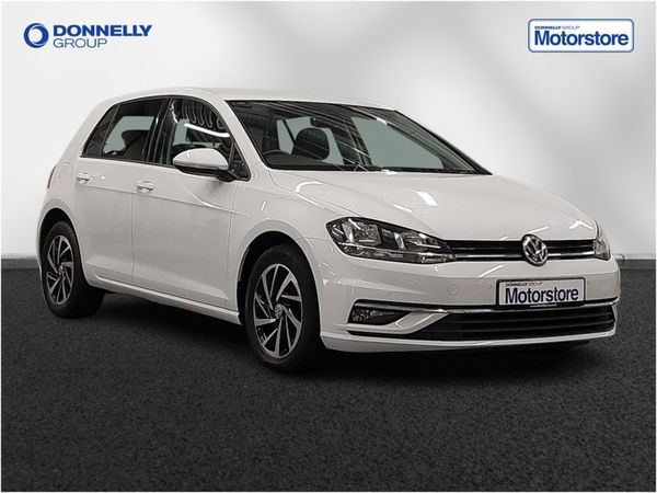 Volkswagen Golf Hatchback, Diesel, 2019, White