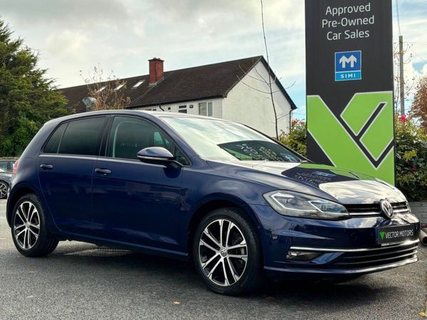 Volkswagen Golf Hatchback, Petrol, 2020, Blue