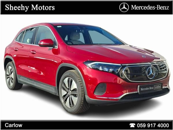 Mercedes-Benz EQA SUV, Electric, 2024, Red