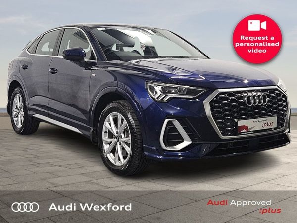 Audi Q3 SUV, Petrol Plug-in Hybrid, 2024, Blue