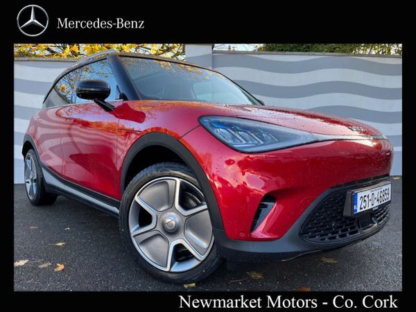 Smart #1 Hatchback, Electric, 2025, Red