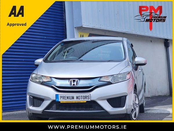Honda Fit Hatchback, Petrol Hybrid, 2014, Silver