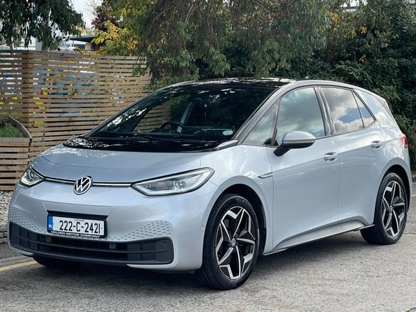 Volkswagen ID.3 Hatchback, Electric, 2022, Grey