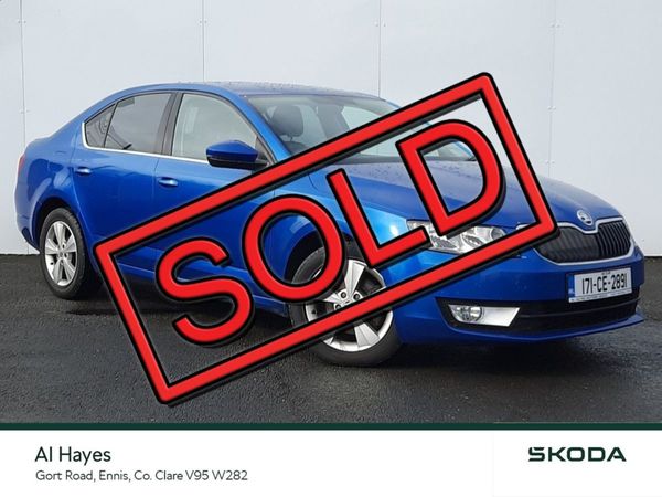 Skoda Octavia Saloon, Diesel, 2017, Blue