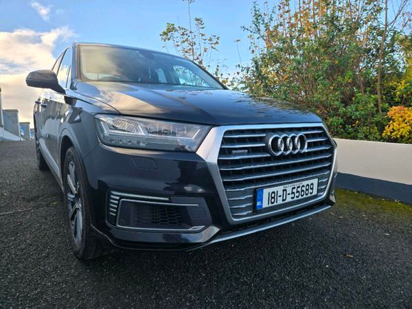 Audi Q7 SUV, Diesel Plug-in Hybrid, 2018, Black