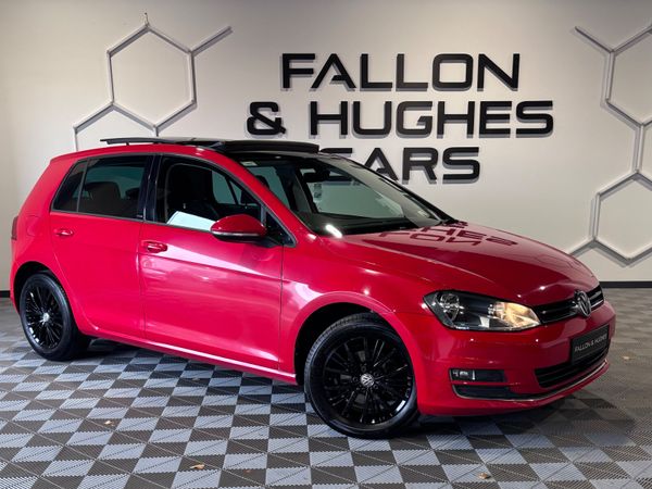 Volkswagen Golf Hatchback, Diesel, 2017, Red