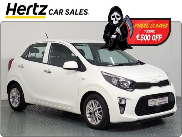 Kia Picanto Hatchback, Petrol, 2023, White