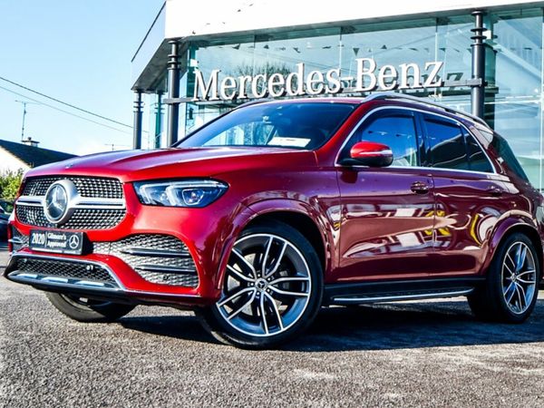 Mercedes-Benz GLE SUV, Diesel, 2020, Red