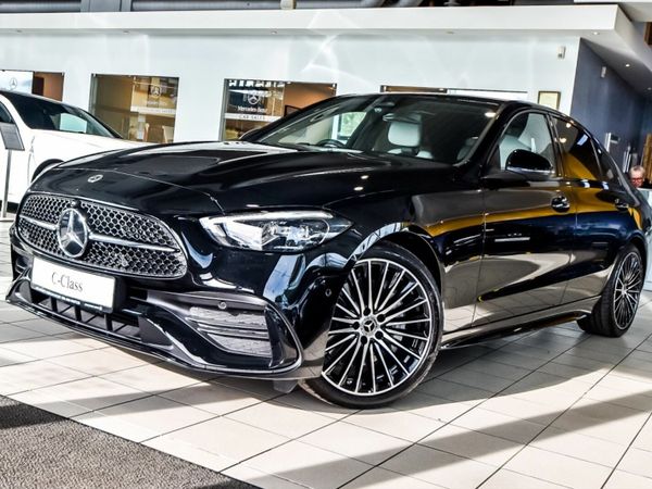 Mercedes-Benz C-Class Saloon, Diesel Hybrid, 2026, Black