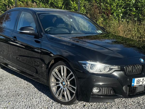 BMW 3-Series Saloon, Petrol Plug-in Hybrid, 2018, Black