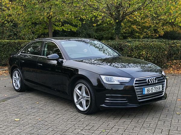Audi A4 Saloon, Petrol, 2016, Black