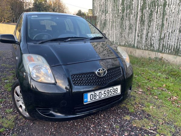 Toyota Yaris Hatchback, Petrol, 2008, Black