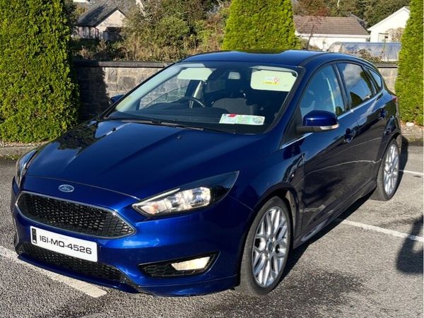 Ford Focus Hatchback, Petrol, 2016, Blue