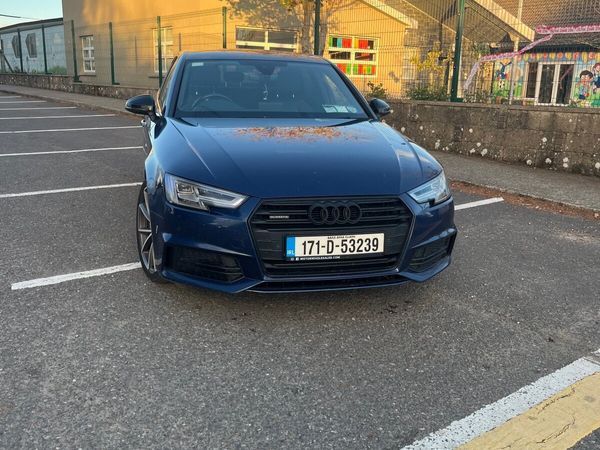 Audi A4 Saloon, Diesel, 2017, Blue