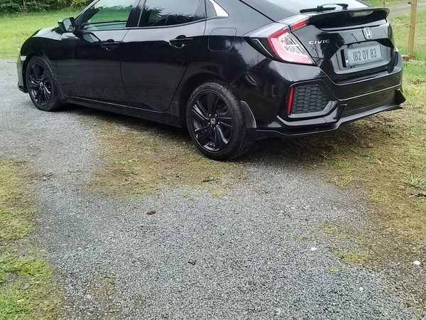Honda Civic Hatchback, Diesel, 2018, Black
