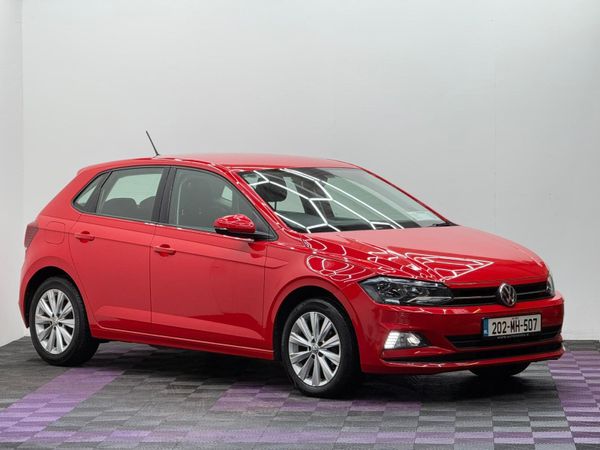 Volkswagen Polo Hatchback, Petrol, 2020, Red